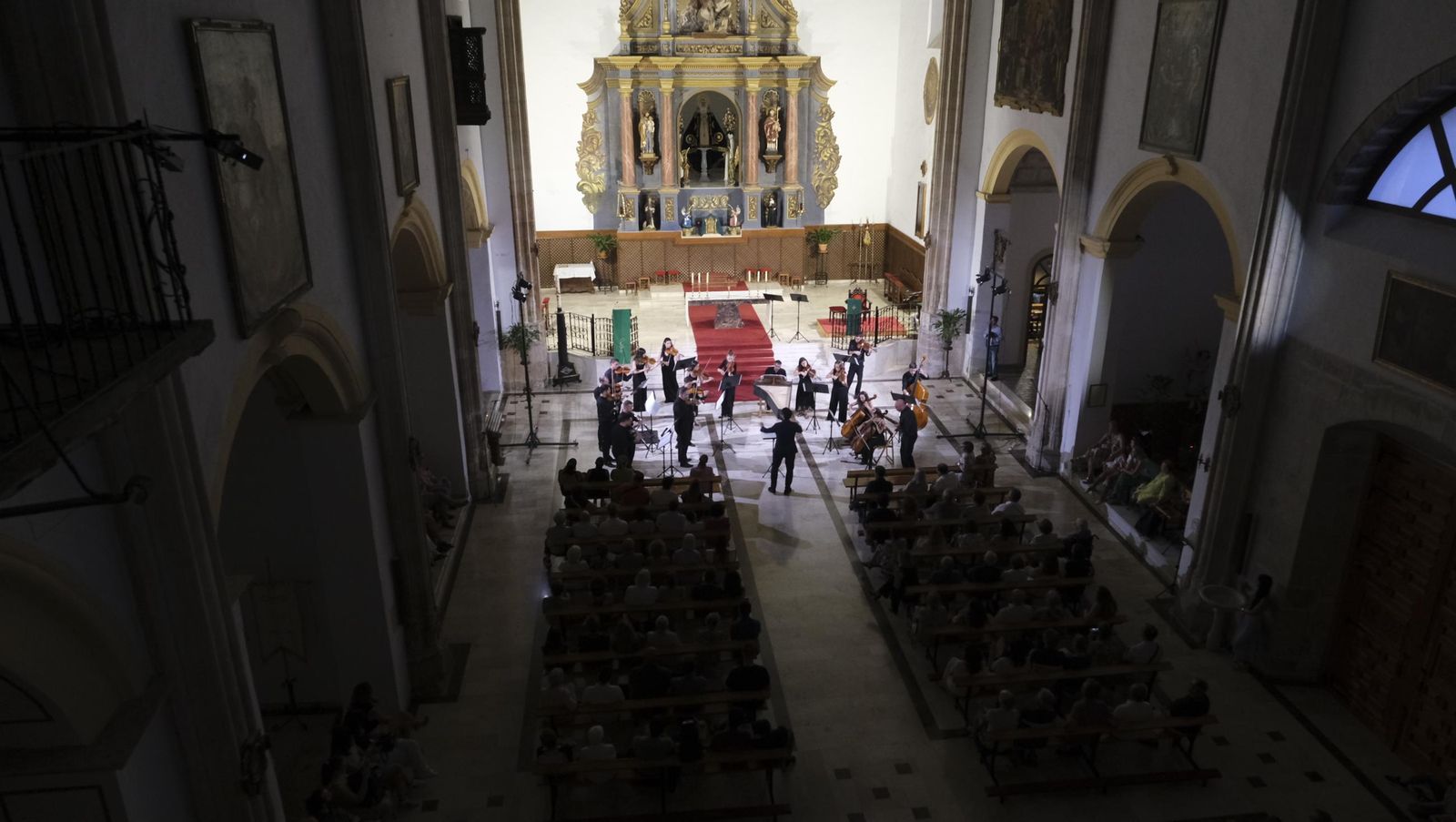El concierto de la OCAL en el Festival de Vélez-Blanco, en imágenes