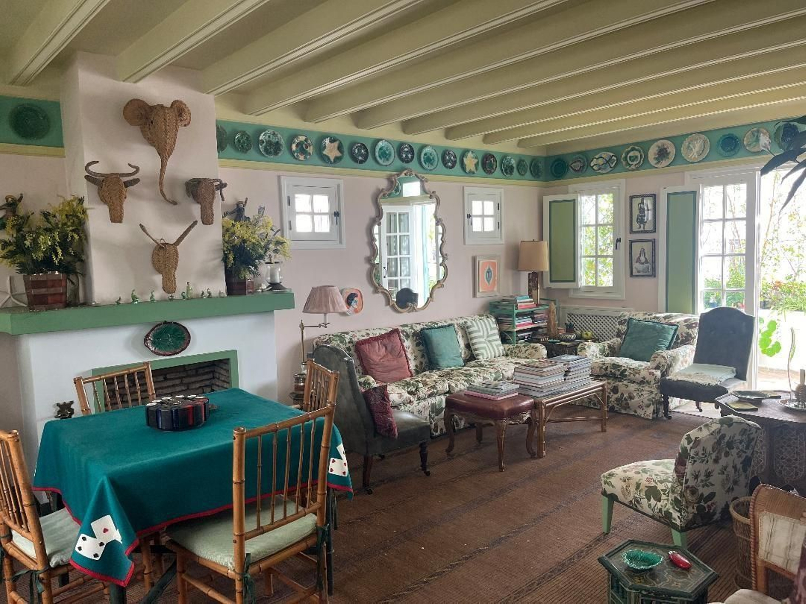 Imágenes de la vivienda en Tánger del interiorista americano Frank de Biasi