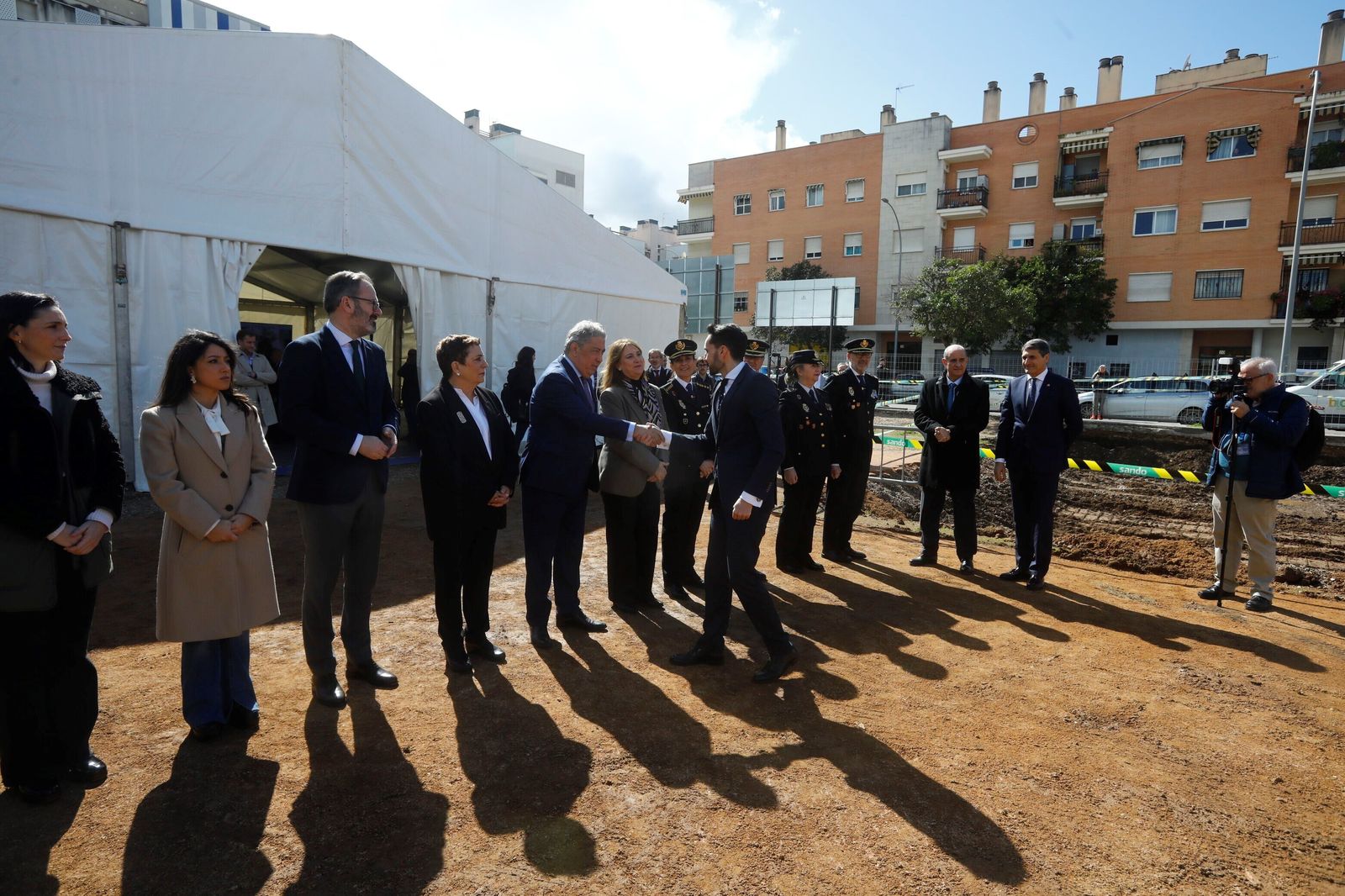 Comienzo de la construcción de la nueva comisaría de Policía Nacional de Córdoba, en imágenes