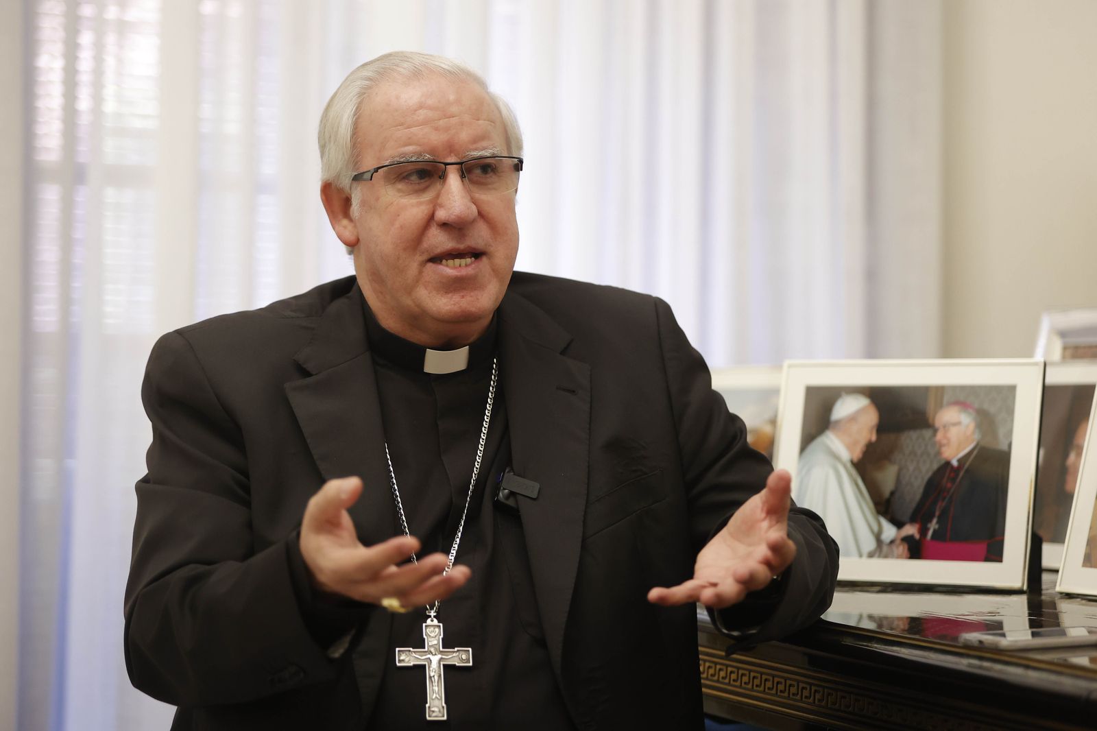 José Ángel Saiz, arzobispo de Sevilla.