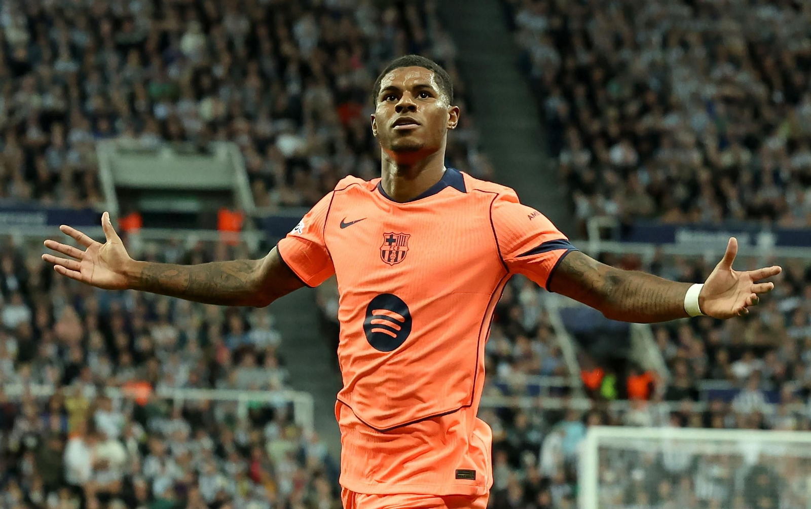 Las fotos del Newcastle - Barcelona