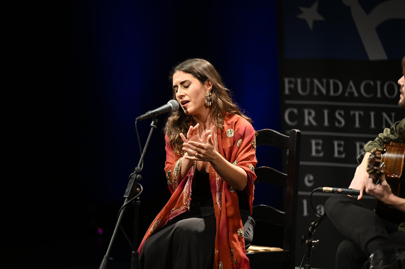 La cantaora Belén de los Reyes.