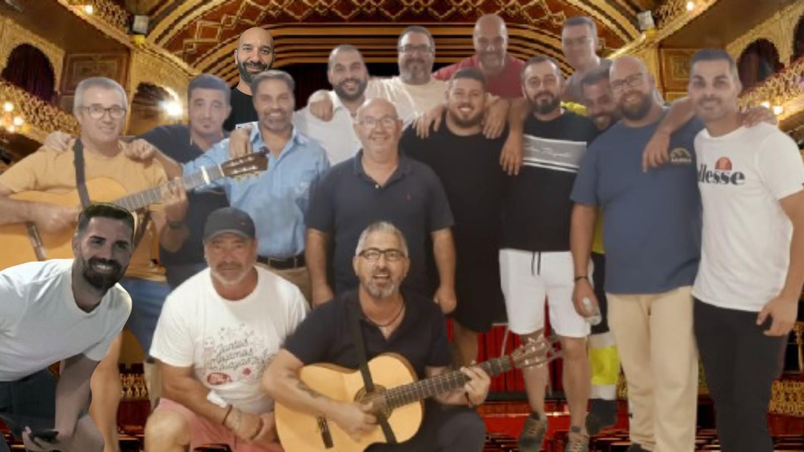 La comparsa 'La casa de las ilusiones'. La comparsa 'La casa de las ilusiones'.