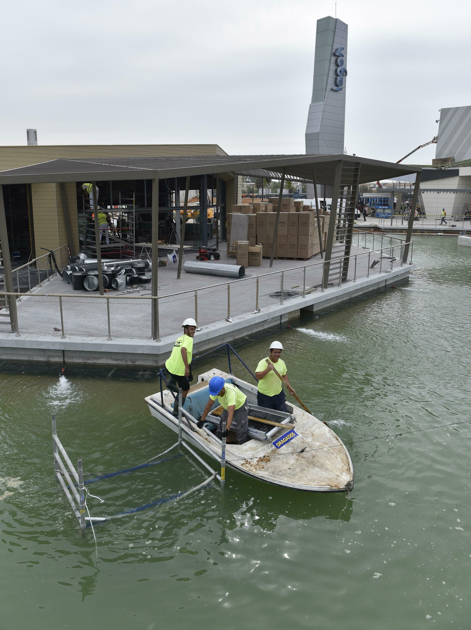 Recorrido visual por el Centro Lagoh de Palmas Altas: últimos preparativos para el estreno