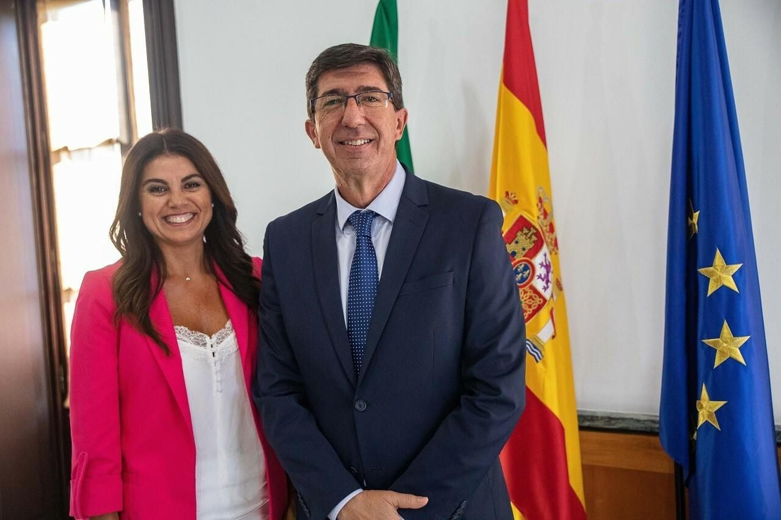 Juan Marín y Nuria Rodríguez Juan Marín y Nuria Rodríguez