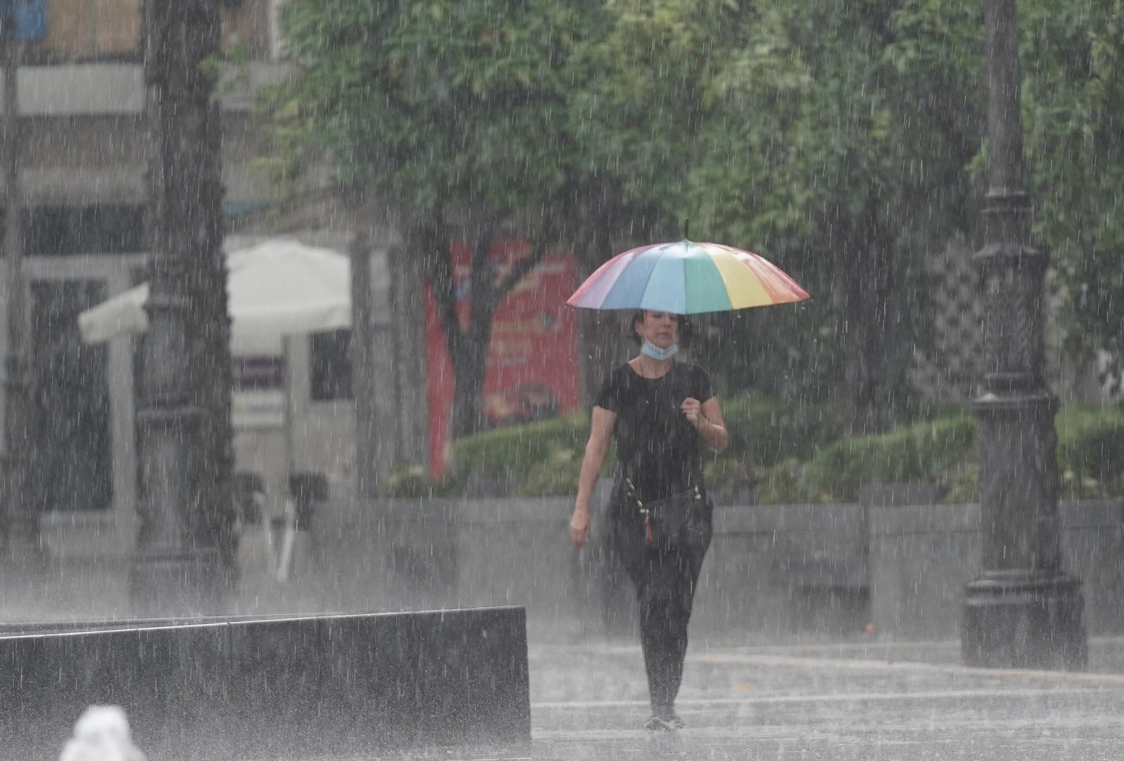 Las fotos del paso de la tormenta por Córdoba