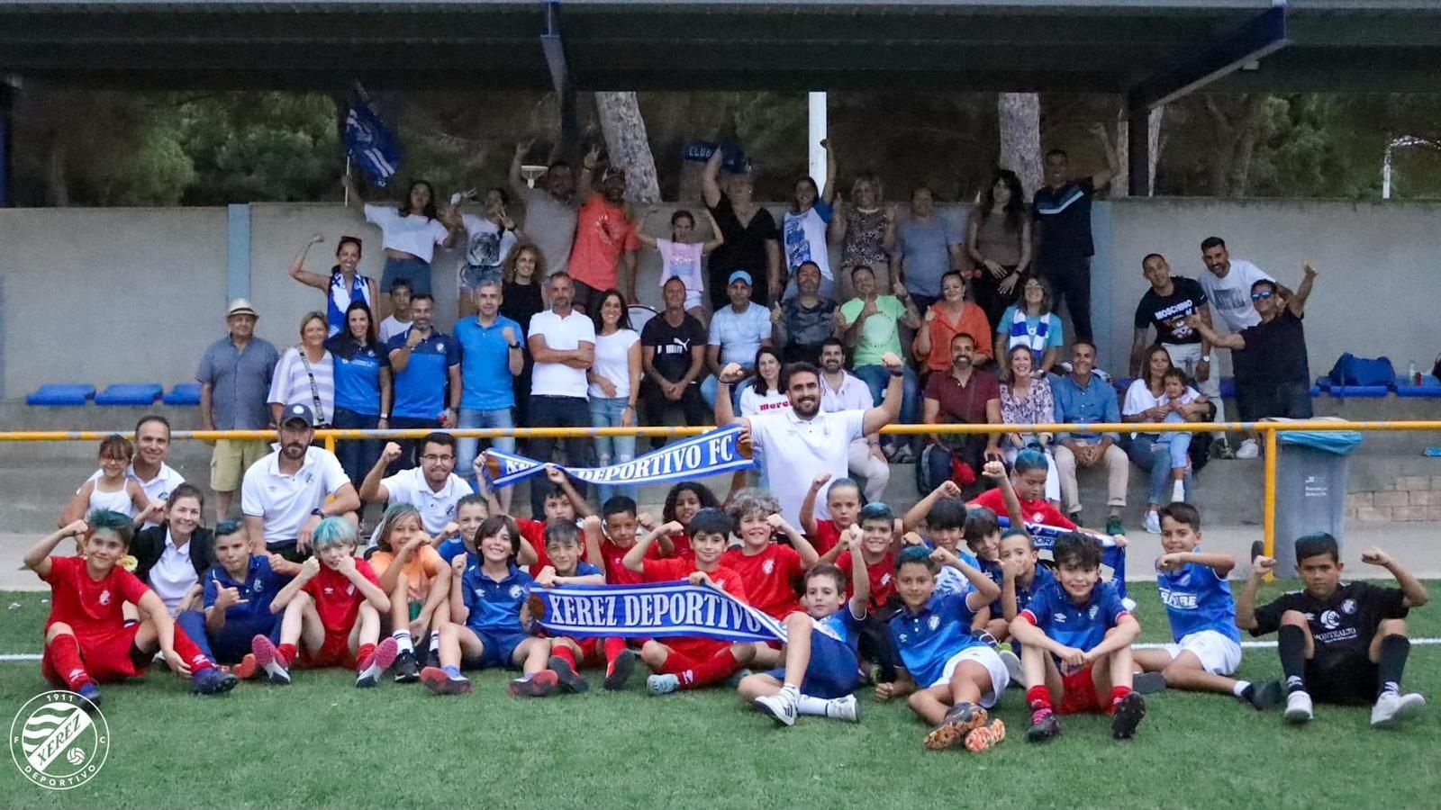 El Benjamín A del Xerez DFC ha logrado el ascenso a Segunda Andaluza. xerezdfc.com