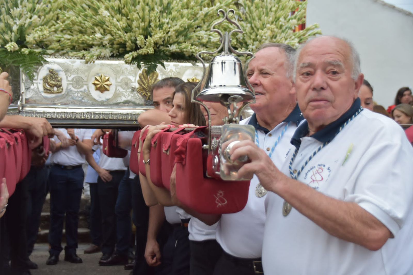 La procesión de la Virgen de la Estrella en Villa del Río, en imágenes