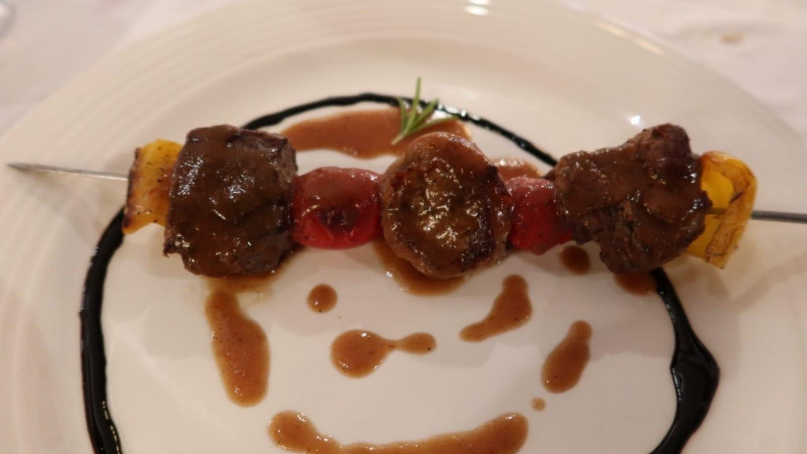 Richilete de solomillo de toro.