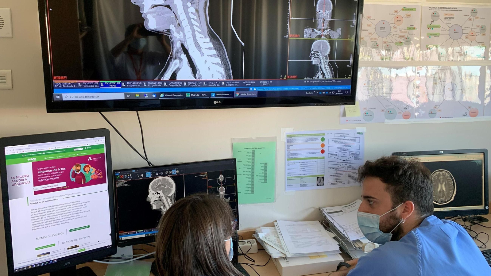 Valoración de un accidente cerebrovascular desde el Centro Andaluz de Teleictus. Valoración de un accidente cerebrovascular desde el Centro Andaluz de Teleictus.