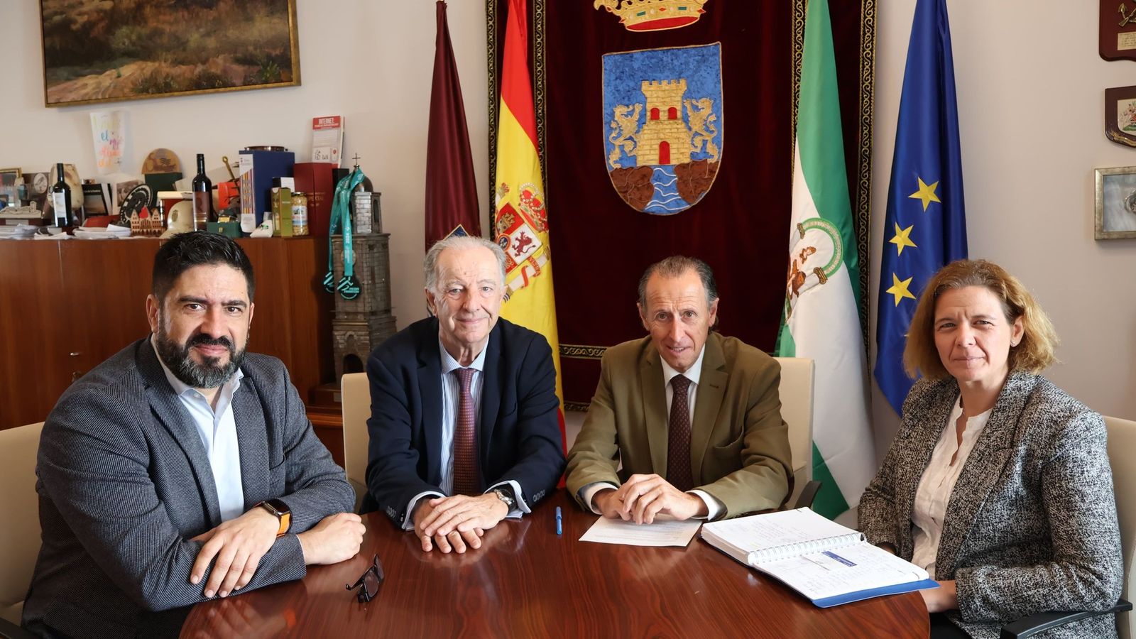 Un momento de la reunión celebrada en marzo pasado.