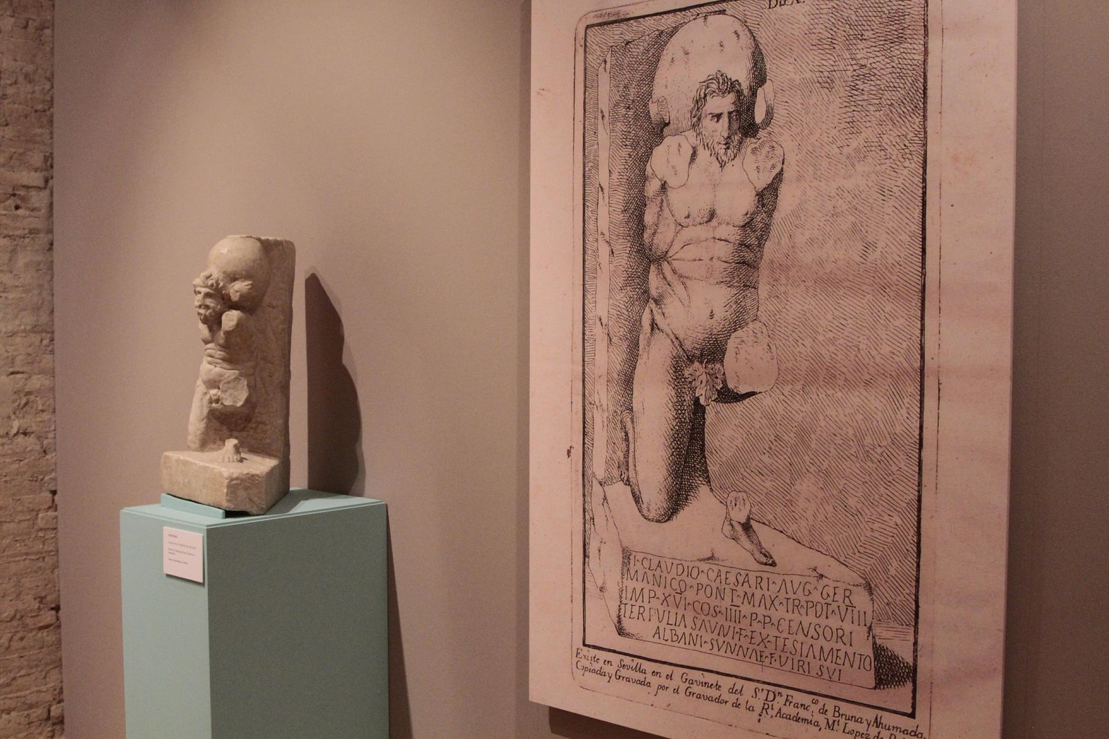 El Atlas de Las Cabezas de San Juan (48-49 d.C.), hallado en 1762.