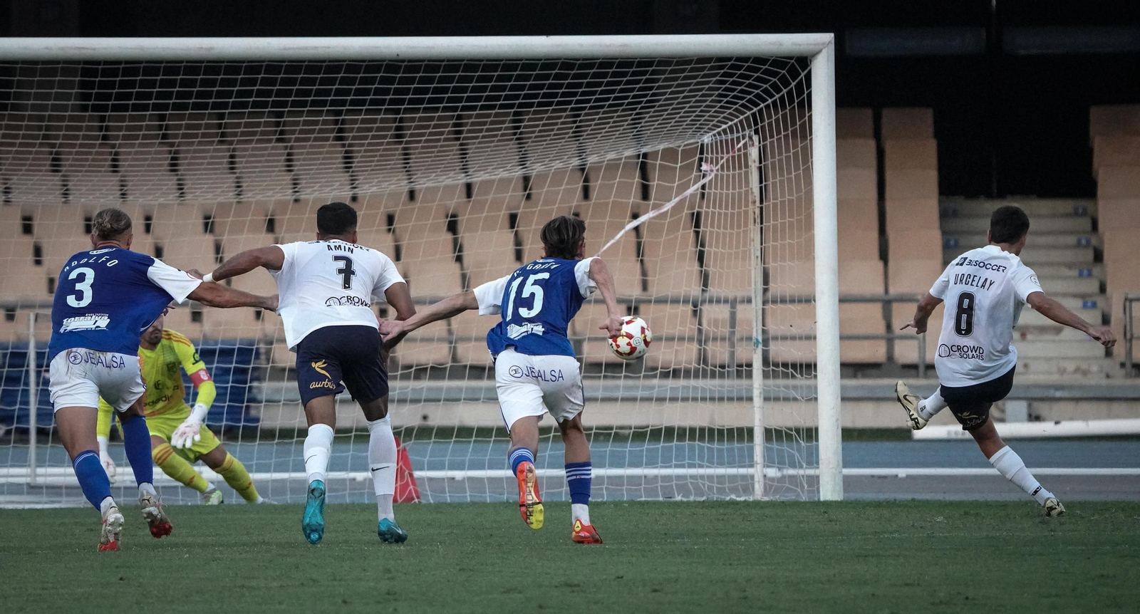 Imágenes del partido del Xerez CD - UCAM