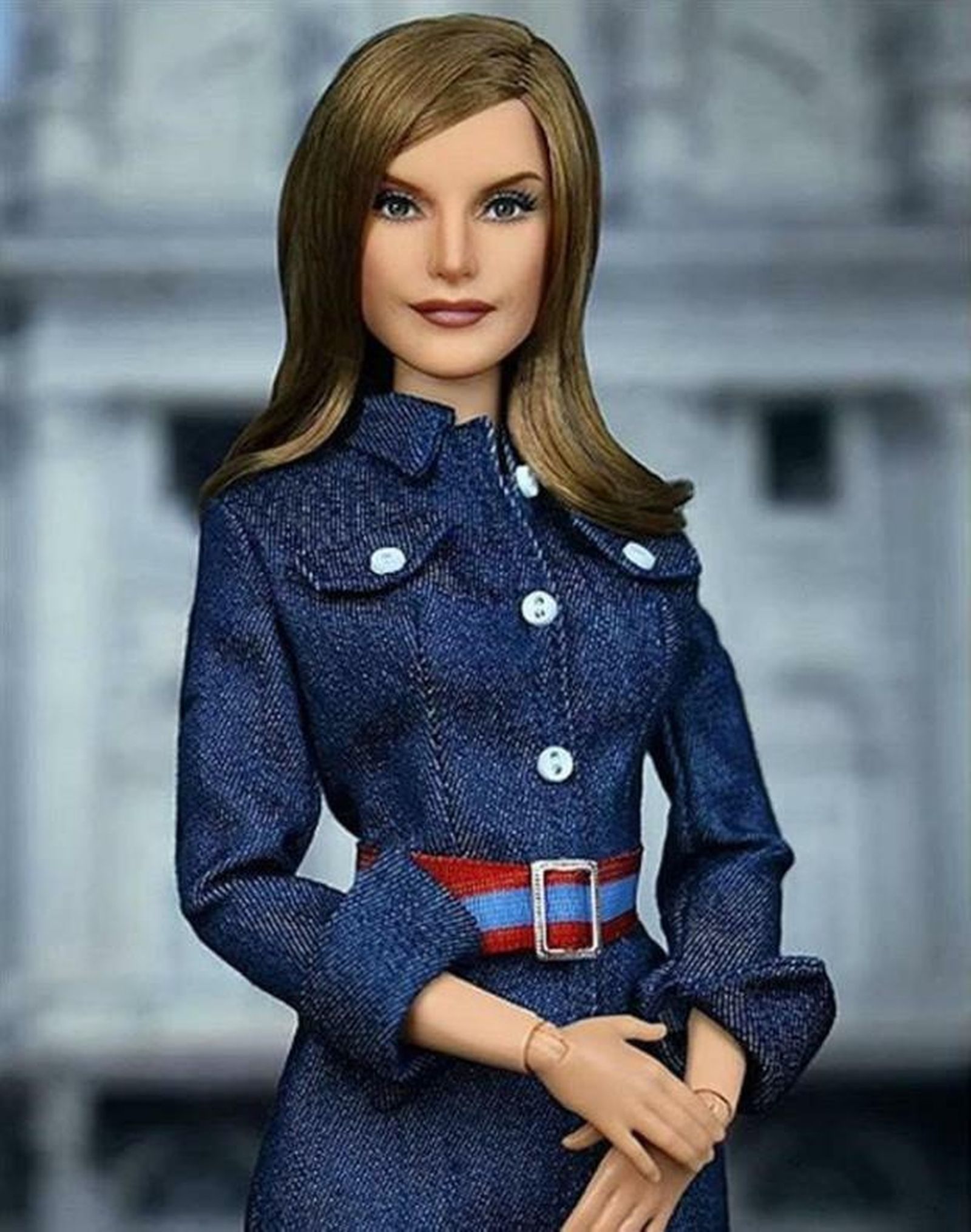 La muñeca en homenaje a la Reina Letizia.