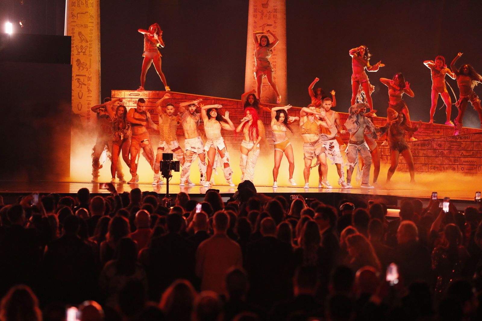 La alfombra roja de los Grammy latinos