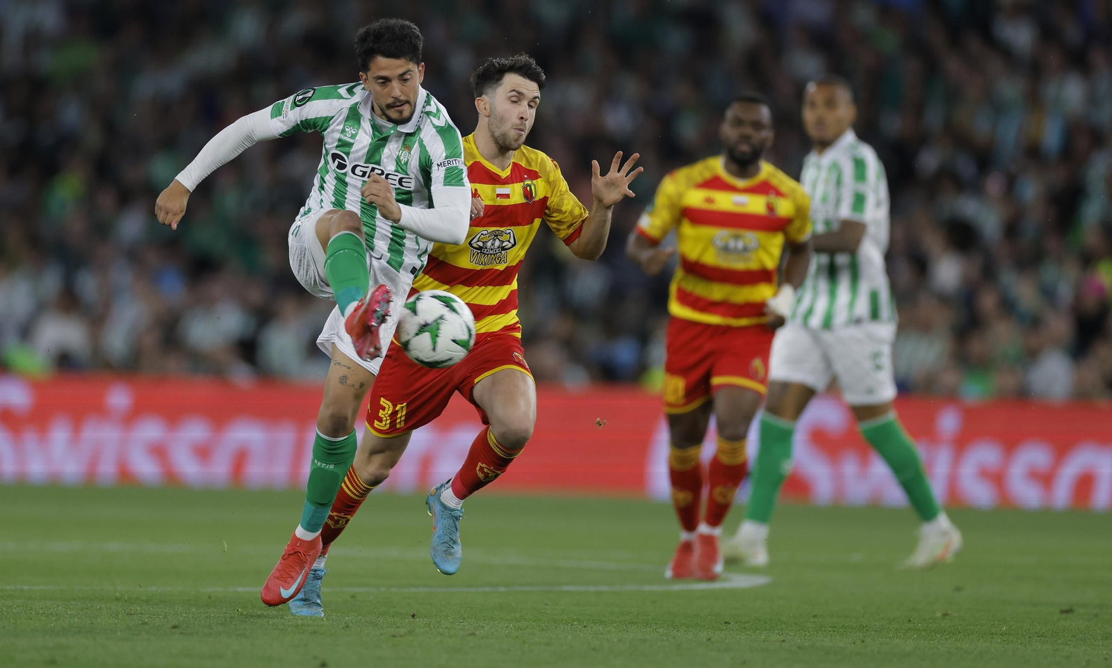 Las fotos del Betis - Jagiellonia