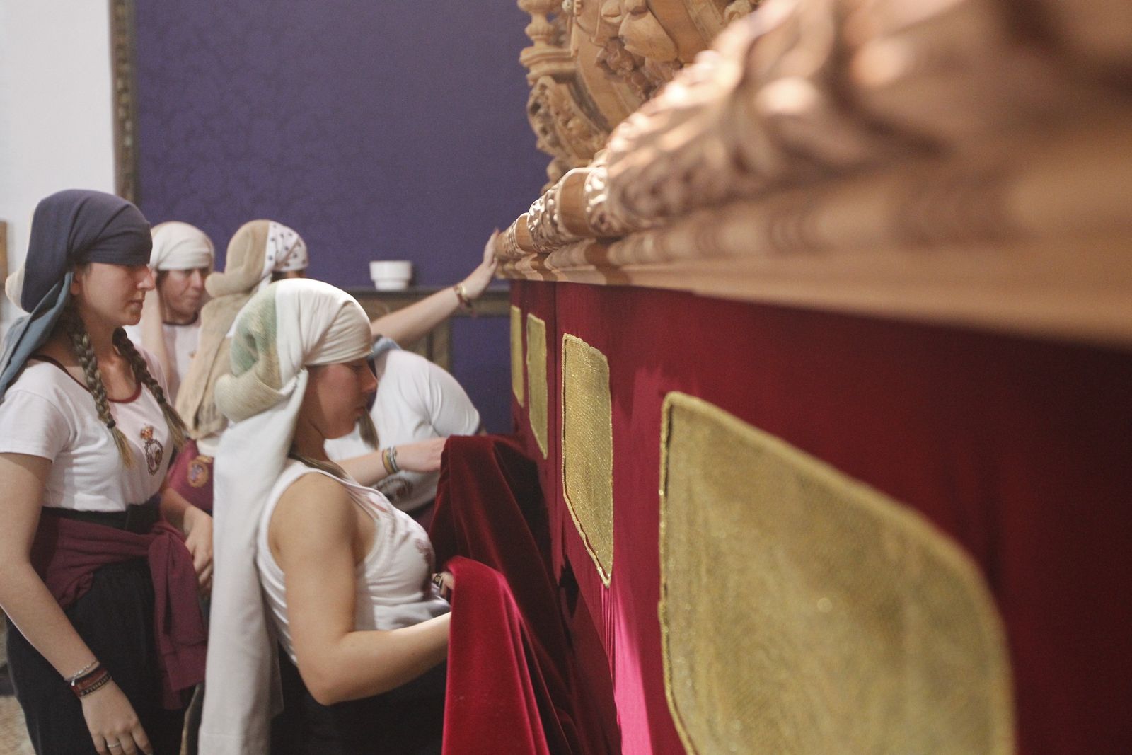 Imágenes de la Procesión de Coronación. Barrio de Los Molinos. Semana Santa Almería 2019