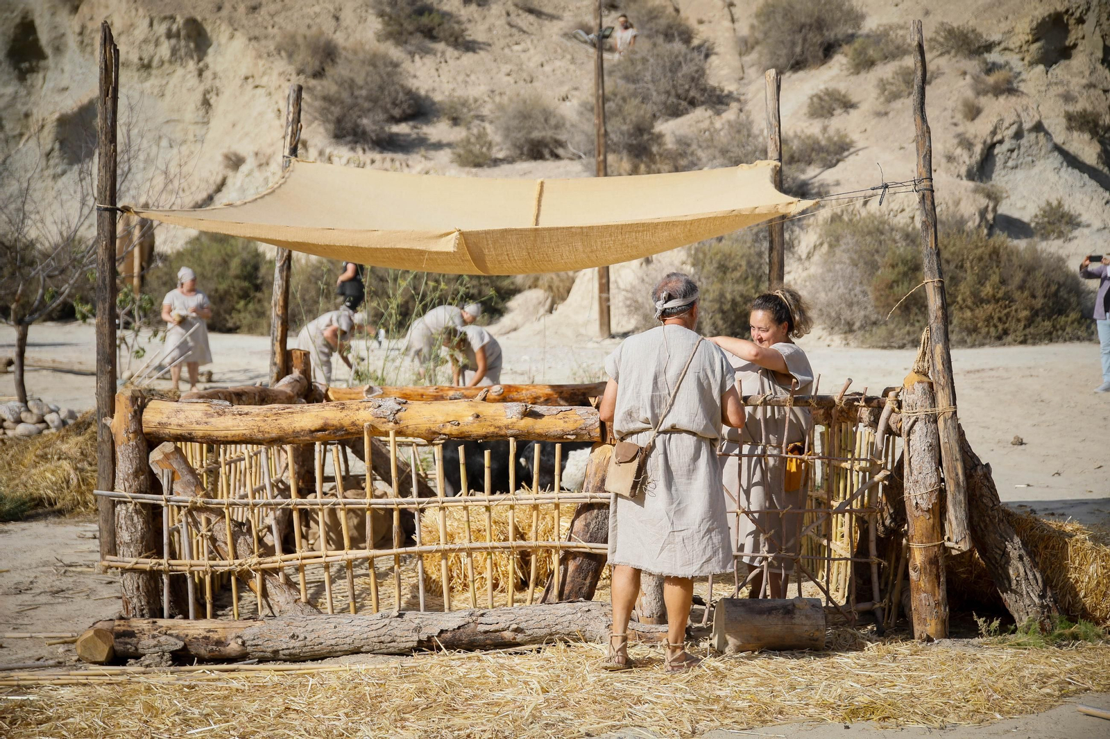 Así se ha vivido la segunda recreación histórica de la cultura argárica en Antas
