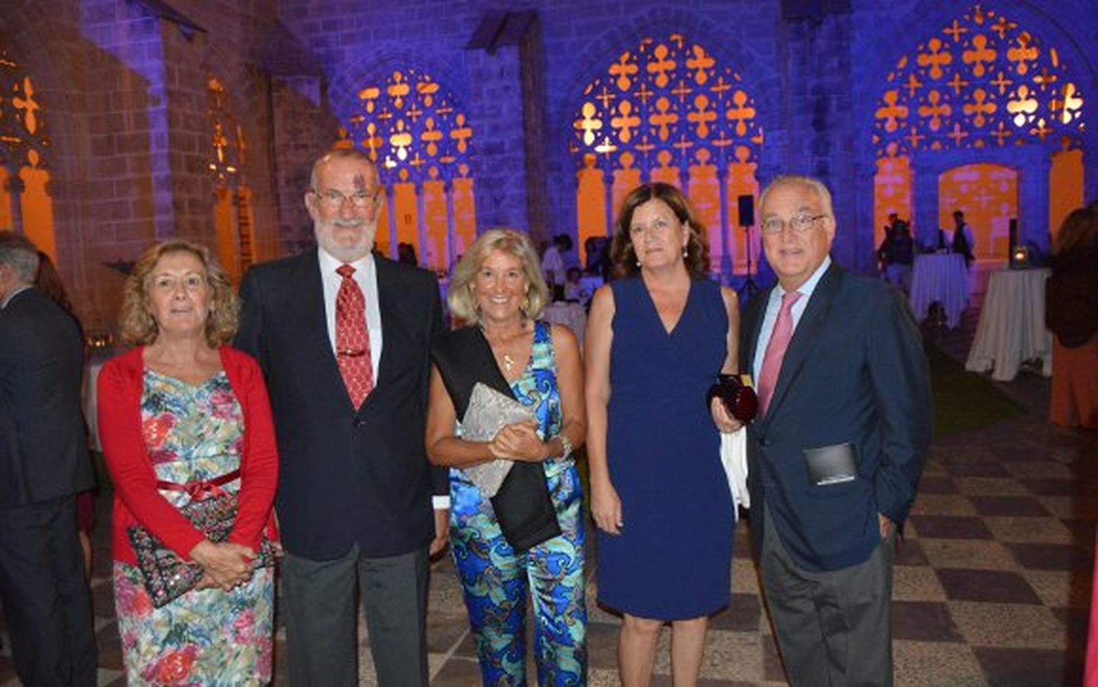 Regla Mateos, Juan Manuel Pardo, Marita Picardo, María Lusa García y Eduardo Ojeda coincidieron en la celebración.

Foto: Ignacio Casas de Ciria