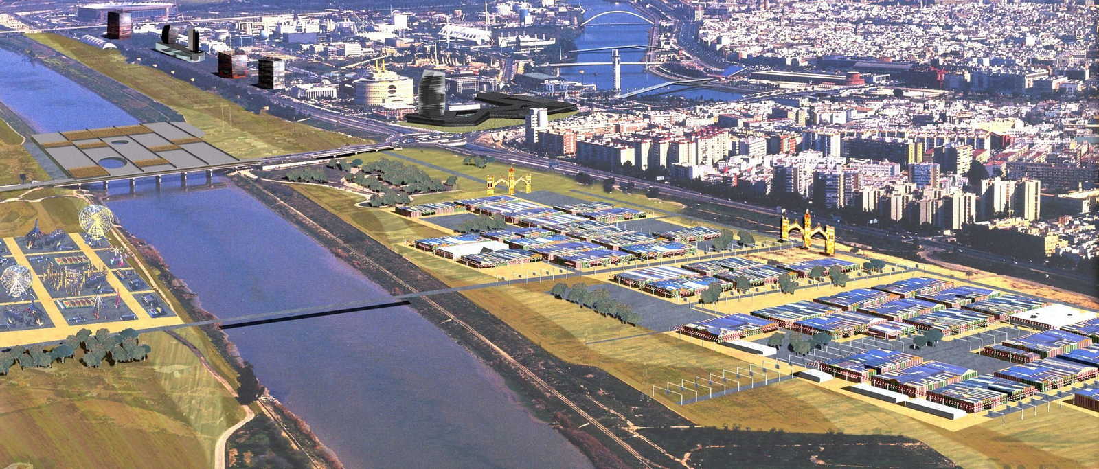 La recreación de la Feria en el Charco de la Pava.