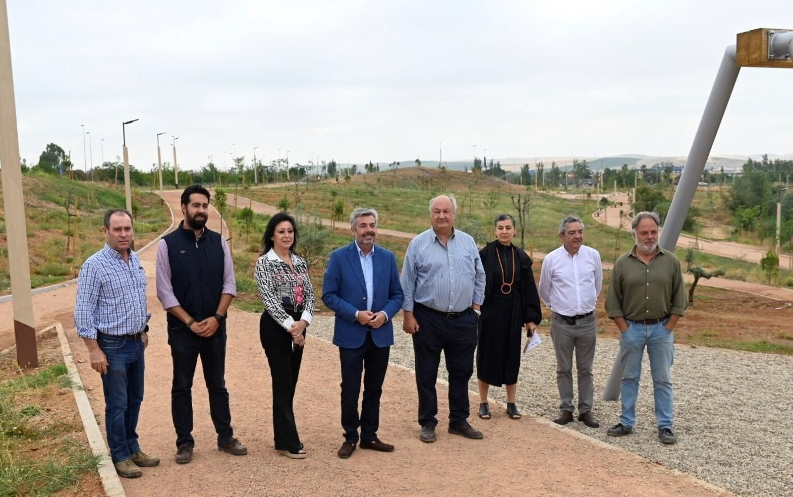 La finalización de las obras del Parque de Levante de Córdoba, en imágenes