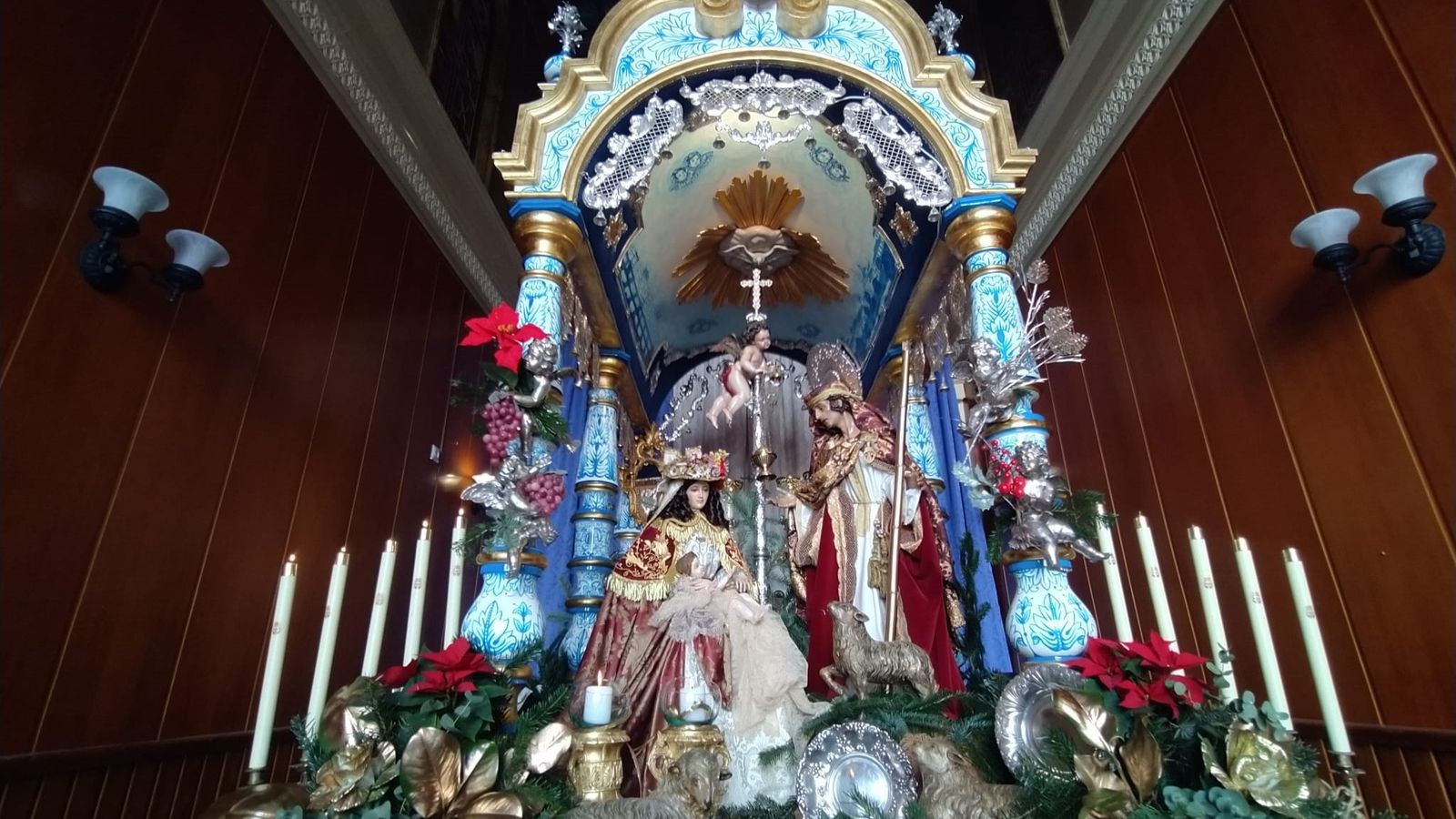 Belén extraordinario montado por la hermandad del Rocío de San Fernando