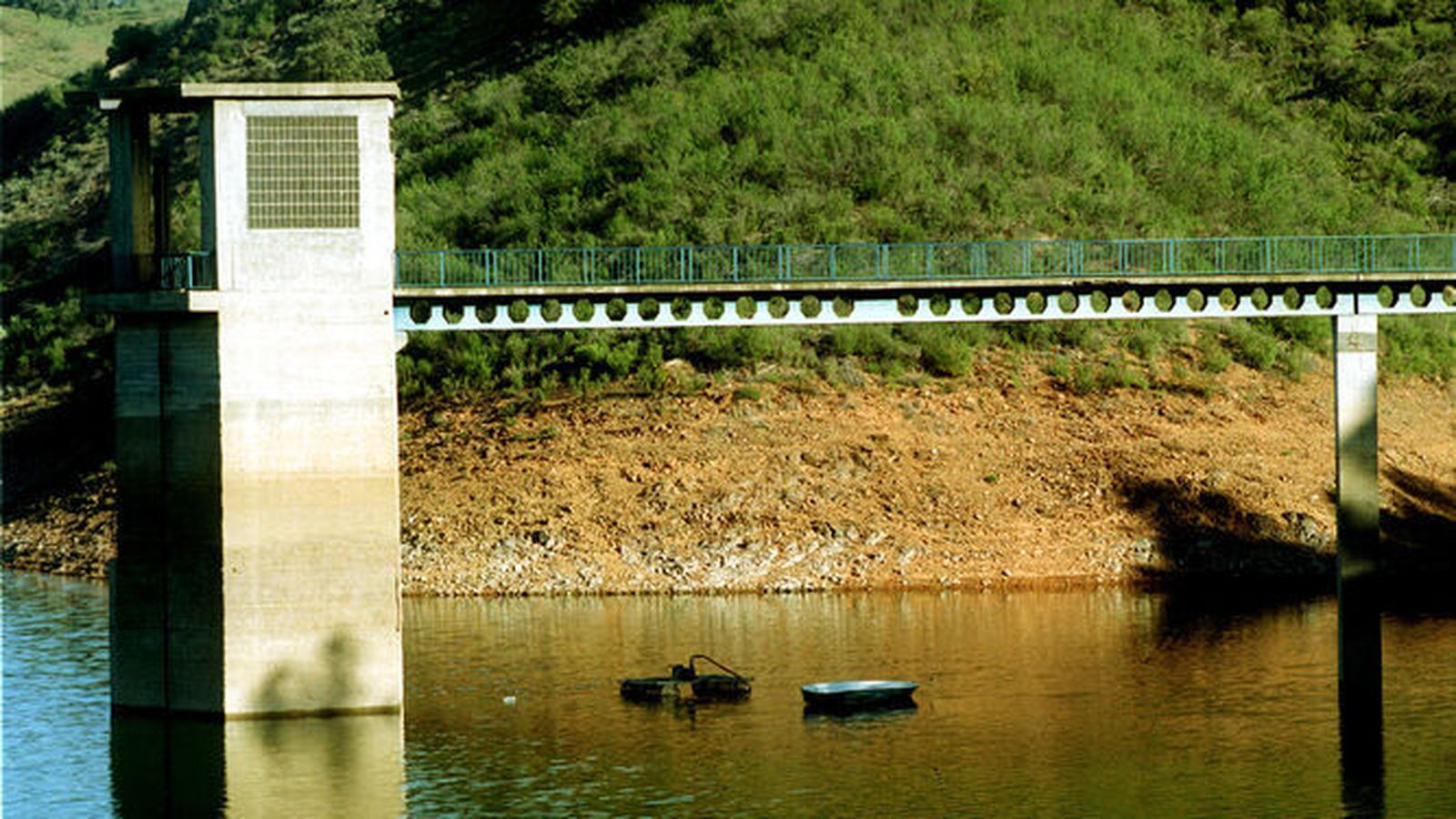 Embalse de la Minilla que abastece a Sevilla.