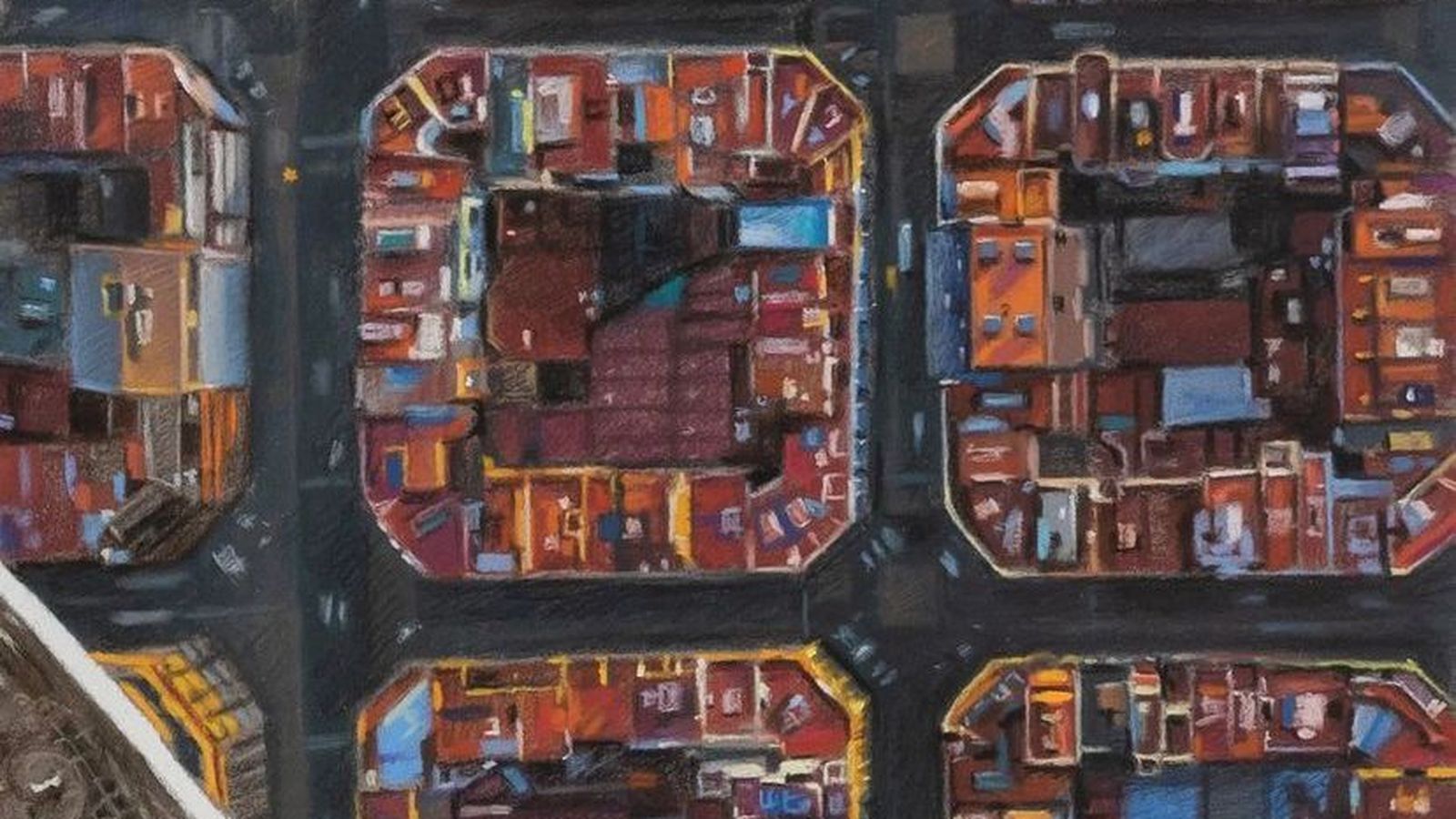 La fisonomía urbana de Barcelona en el cartel