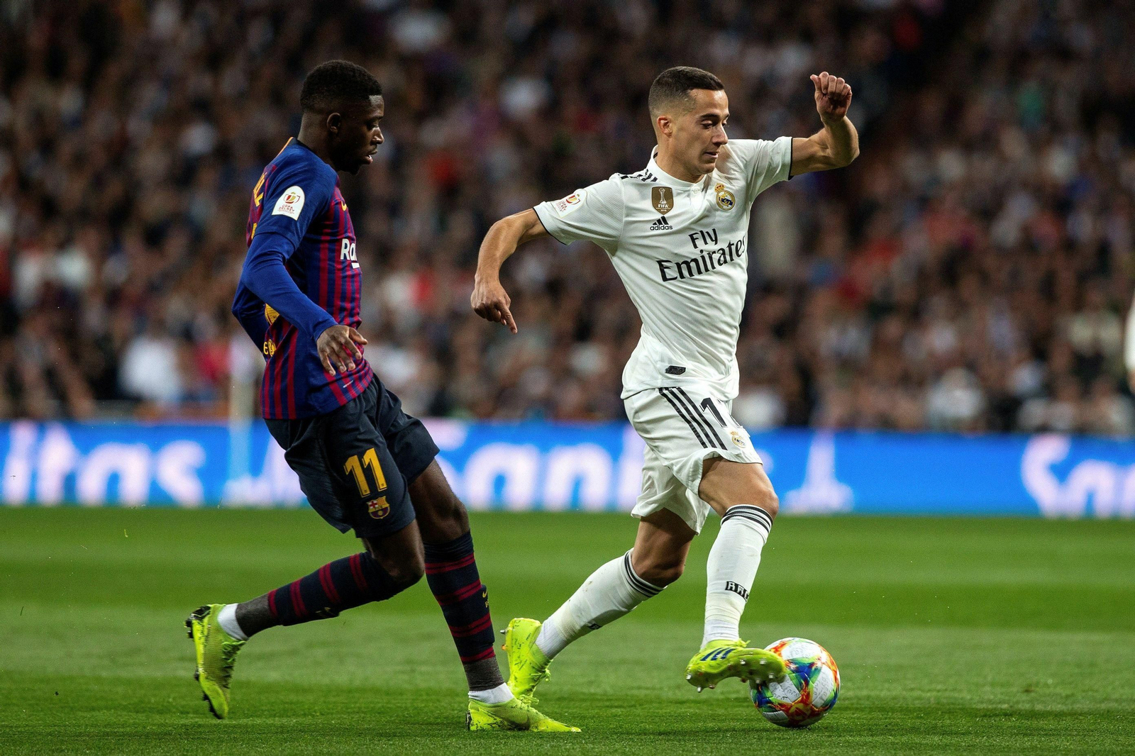 La vuelta del Real Madrid-FC Barcelona, en imágenes