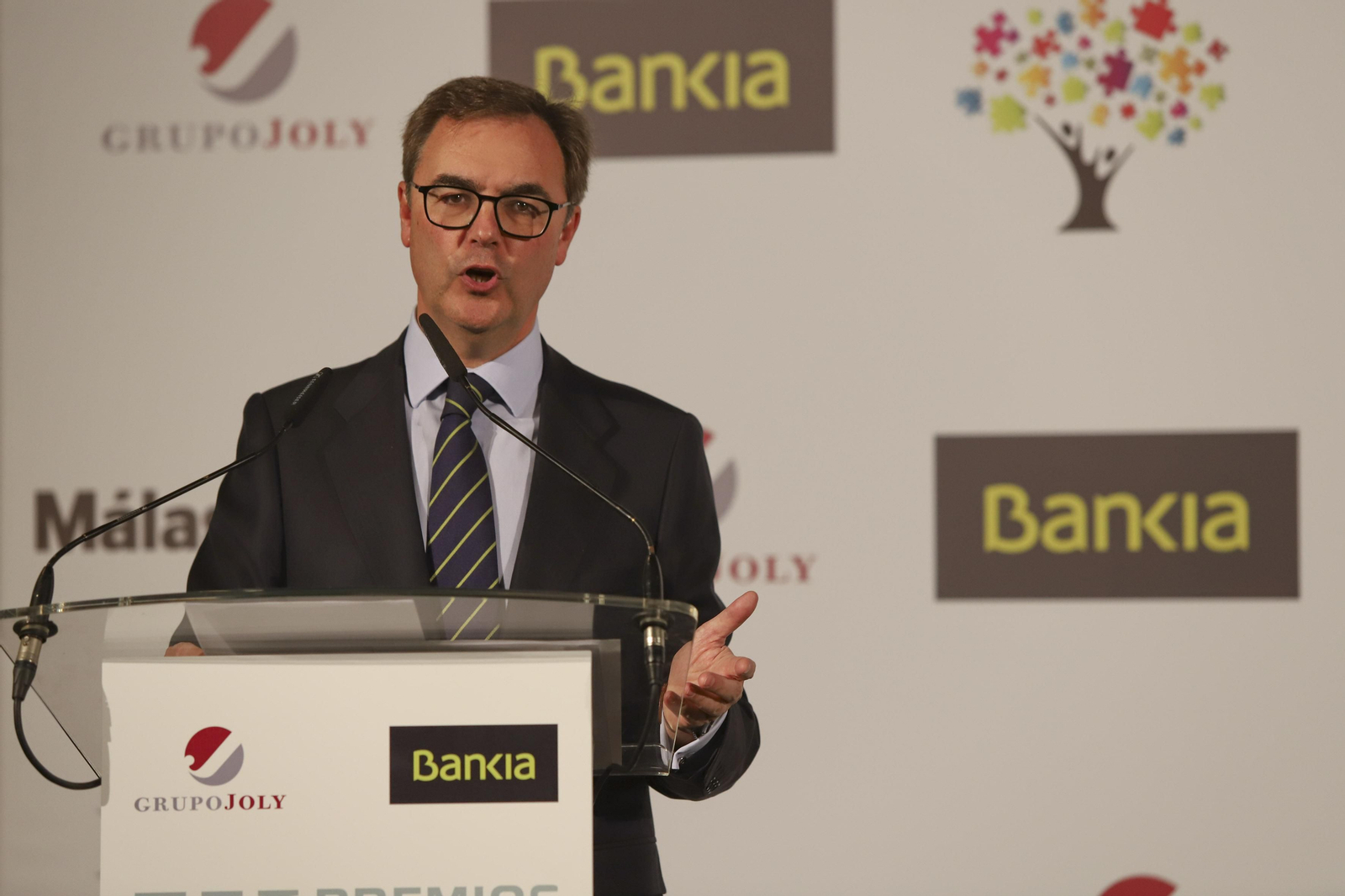 José Sevilla, consejero delegado de Bankia, en su intervención José Sevilla, consejero delegado de Bankia, en su intervención