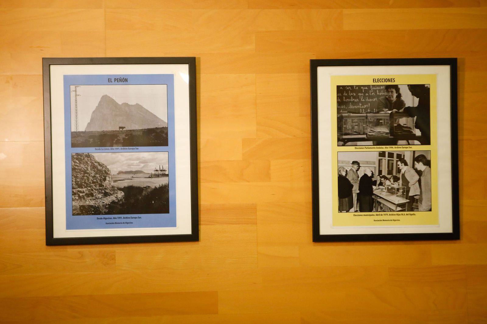 Fotos de la exposición de la historia del Campo de Gibraltar de Memoria de Algeciras