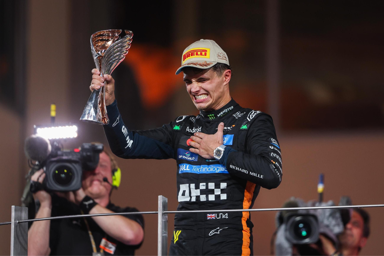 Las fotos del título mundial de Lando Norris en la Fórmula 1