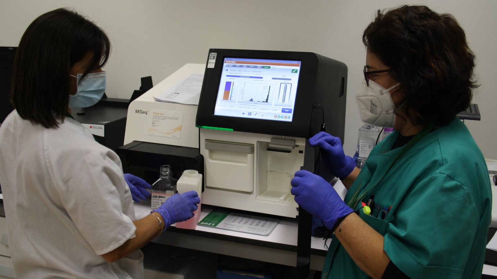 Preparación para la secuenciación del genoma del coronavirus