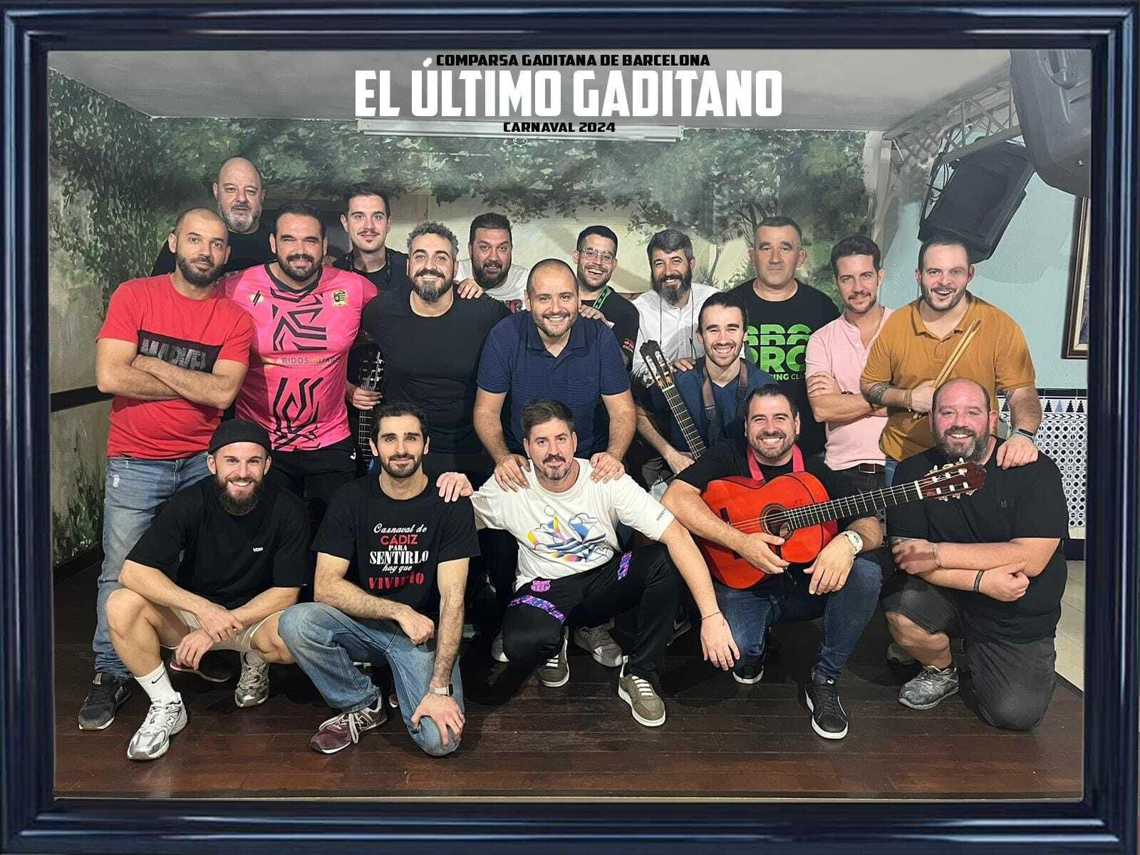 Comparsa 'El último gaditano'.