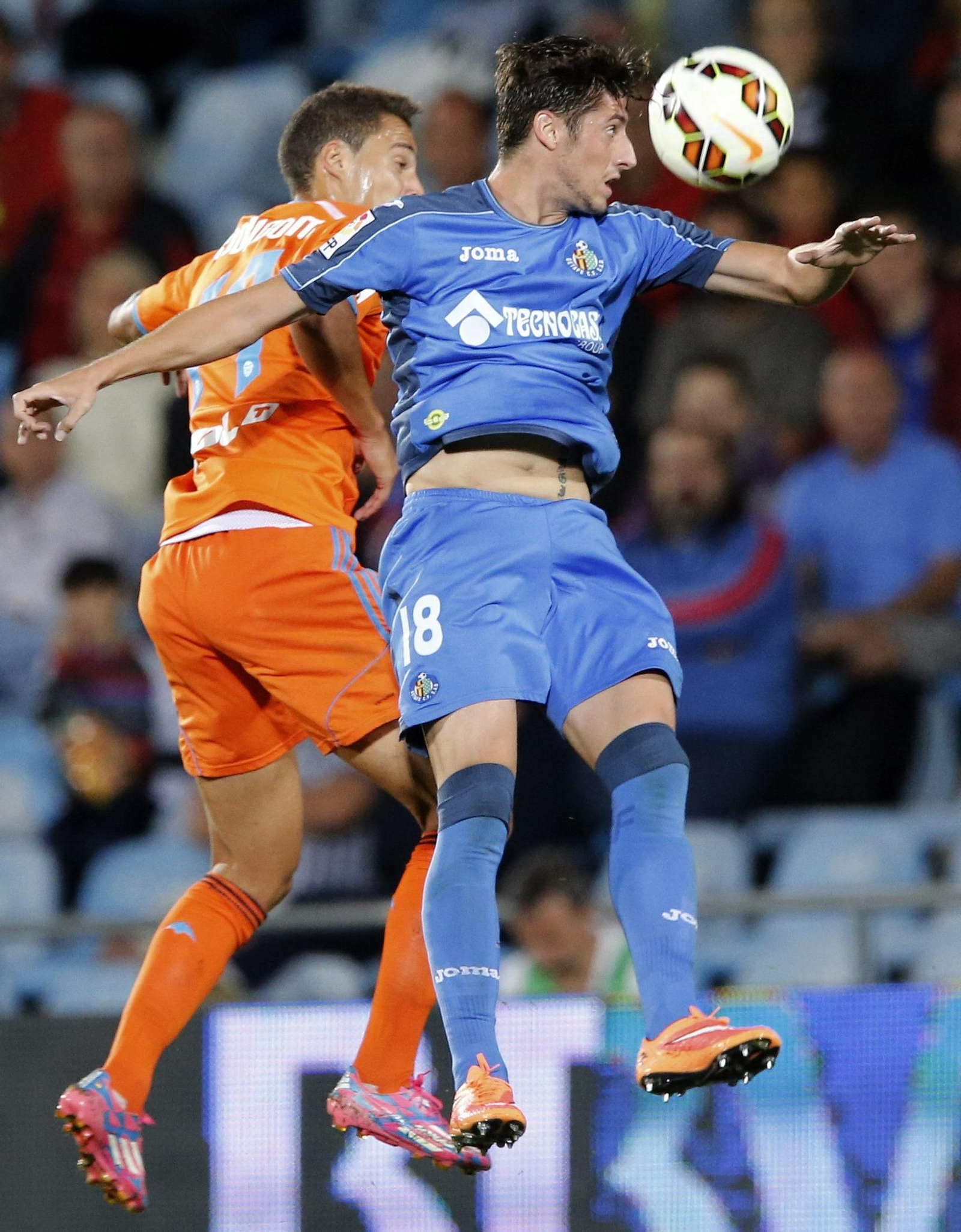 Escudero, en su etapa en el Getafe