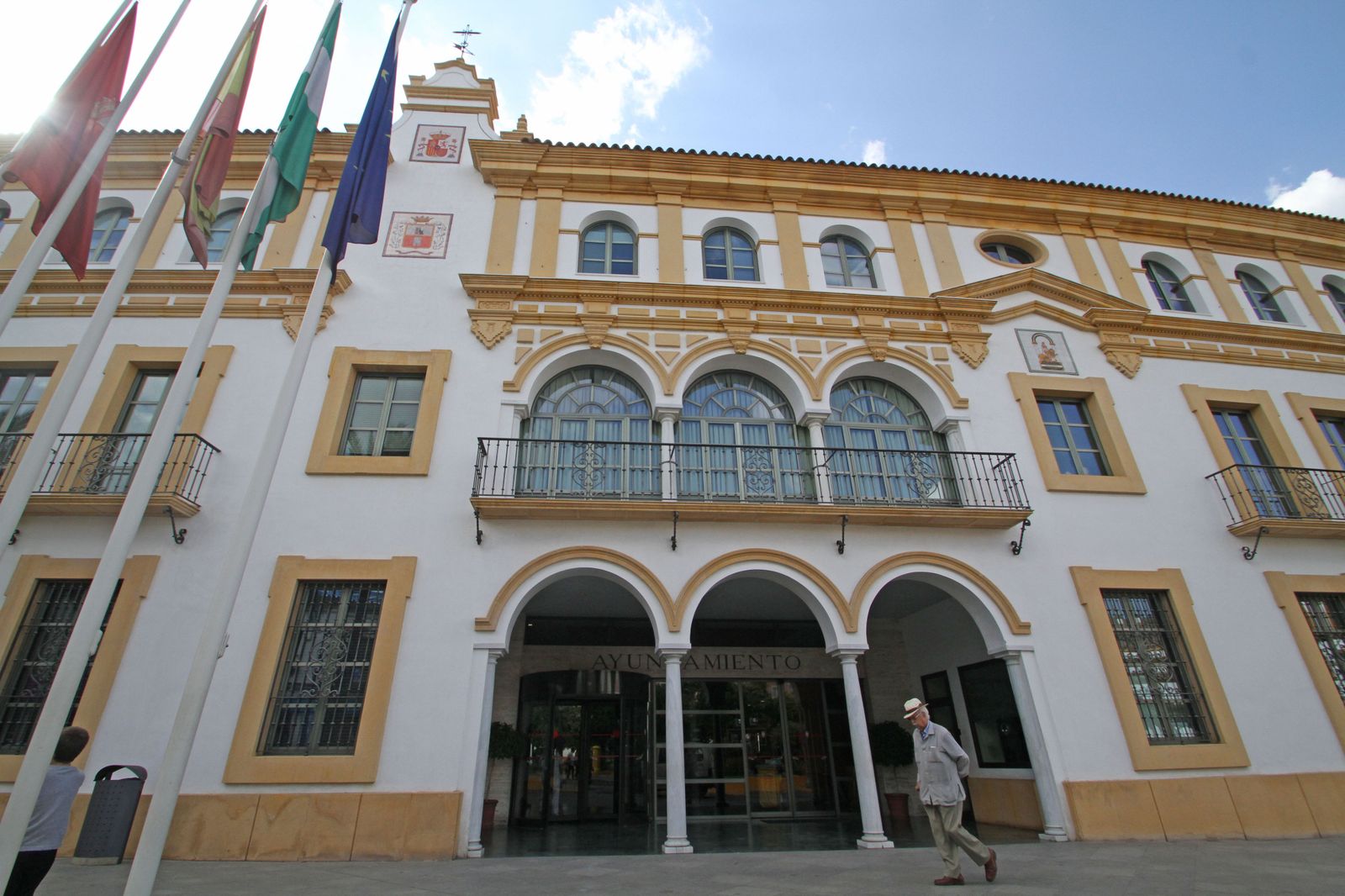 El Ayuntamiento de Dos Hermanas, que preside Francisco Toscano (PSOE) desde 1983.