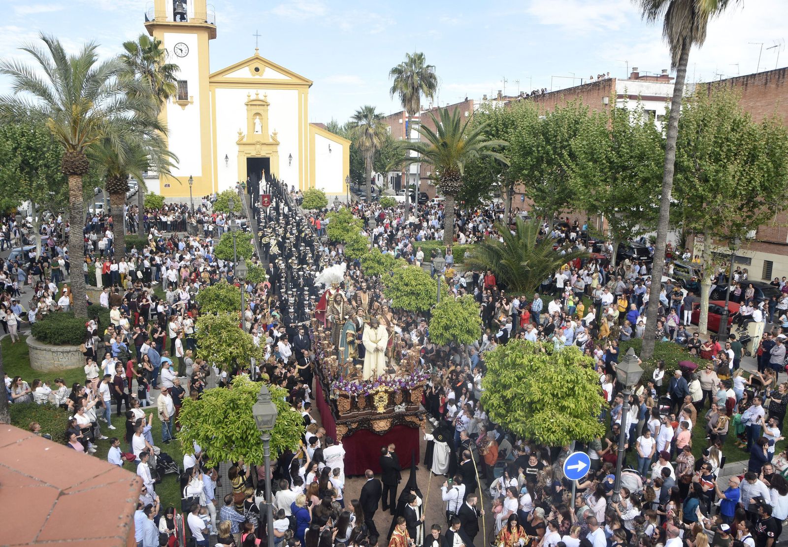 La hermandad del Amor en el Domingo de Ramos de 2019.