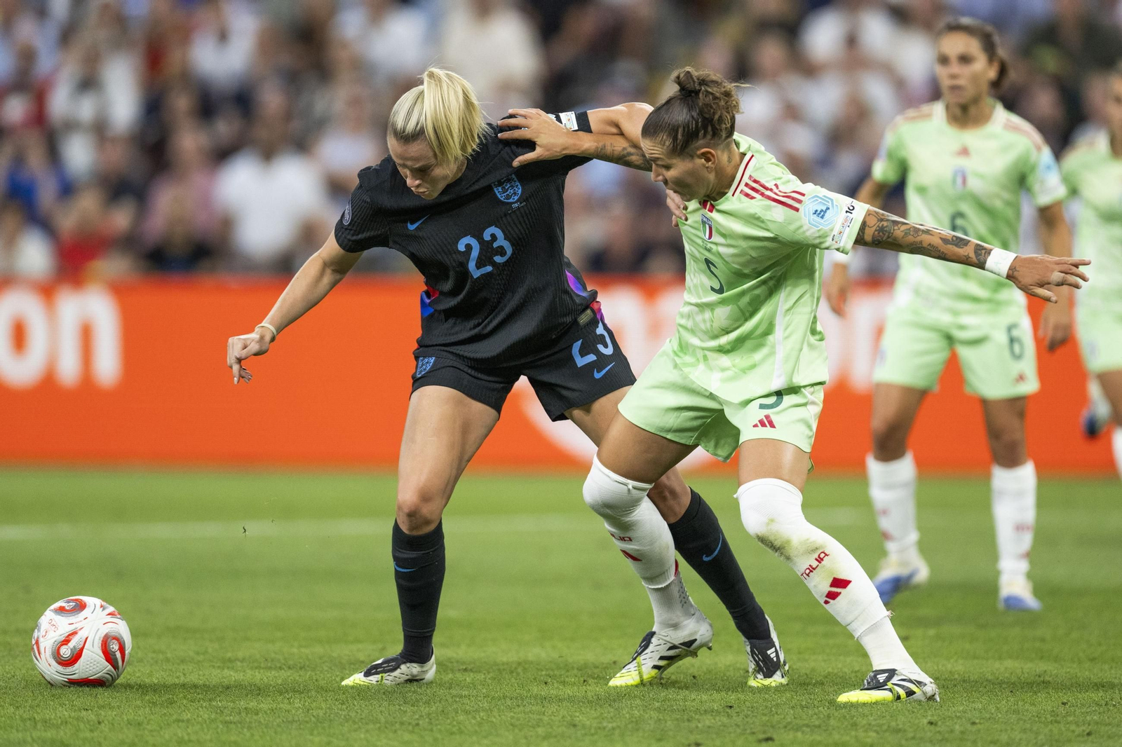 Las imágenes del Inglaterra-Italia