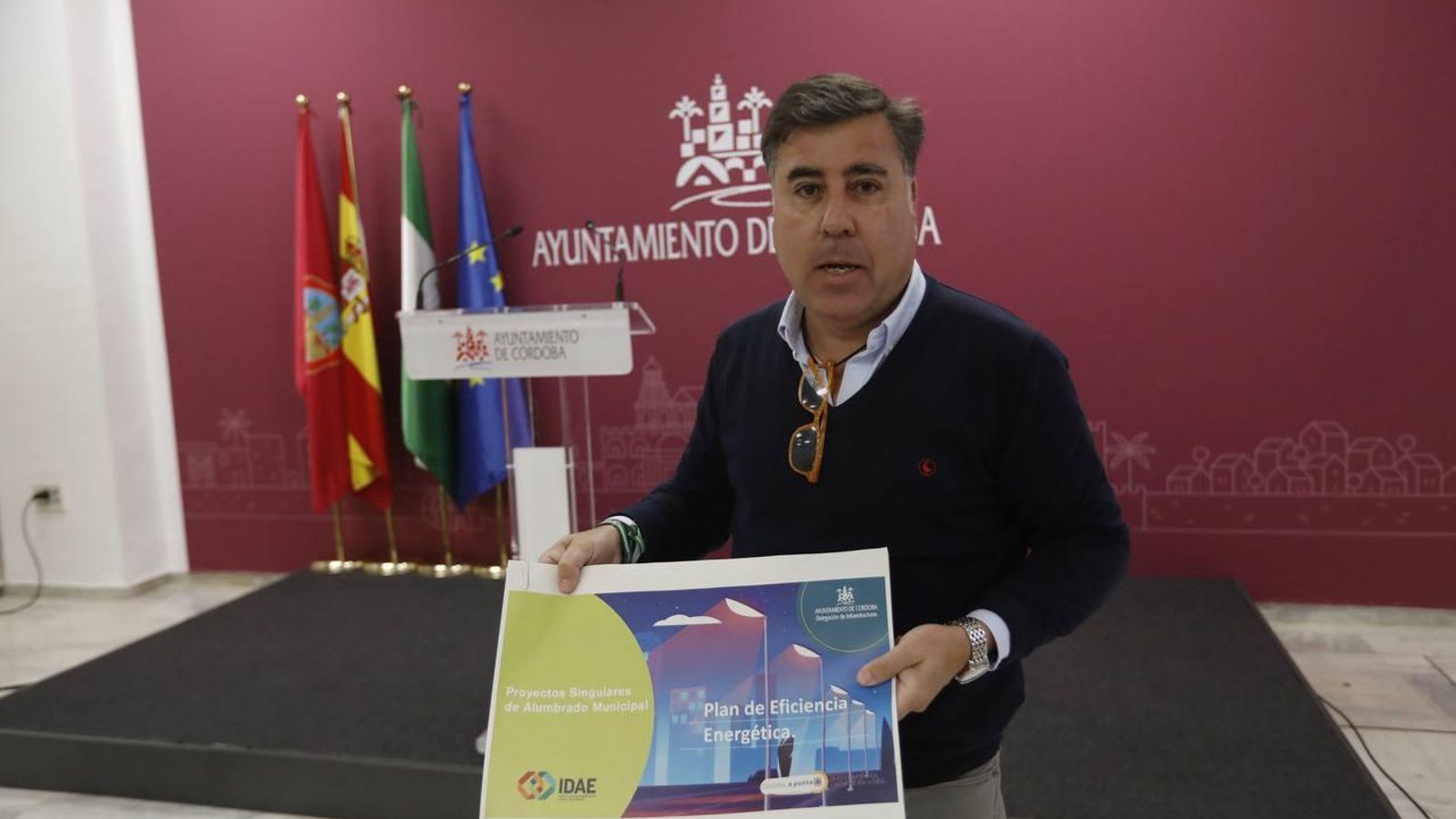 Miguel Ruiz Madruga, durante su comparecencia.