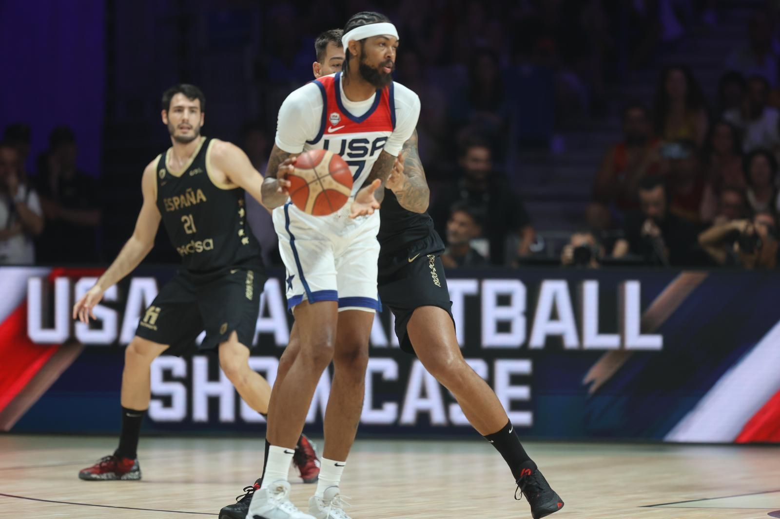 Las imágenes del España-Estados Unidos en el Martín Carpena