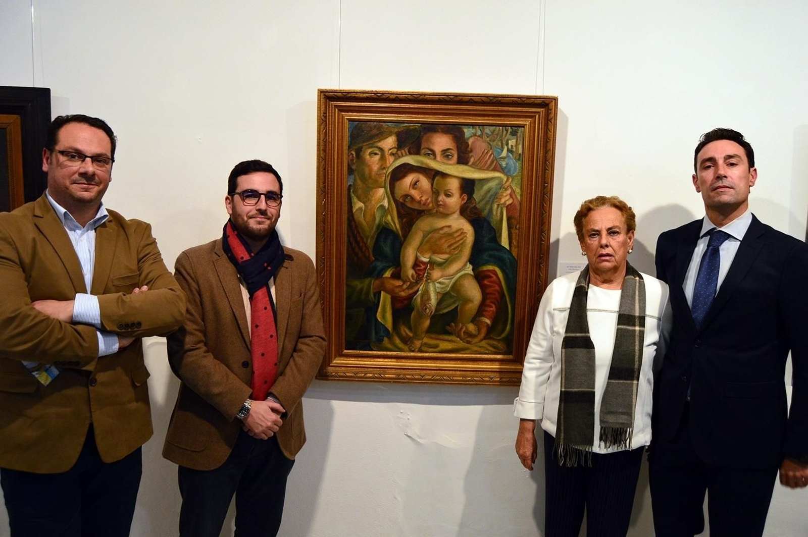 Juan Manuel Martín Robles, Carlos Sánchez, Trina Perceval y Jesús Ruz de Perceval.