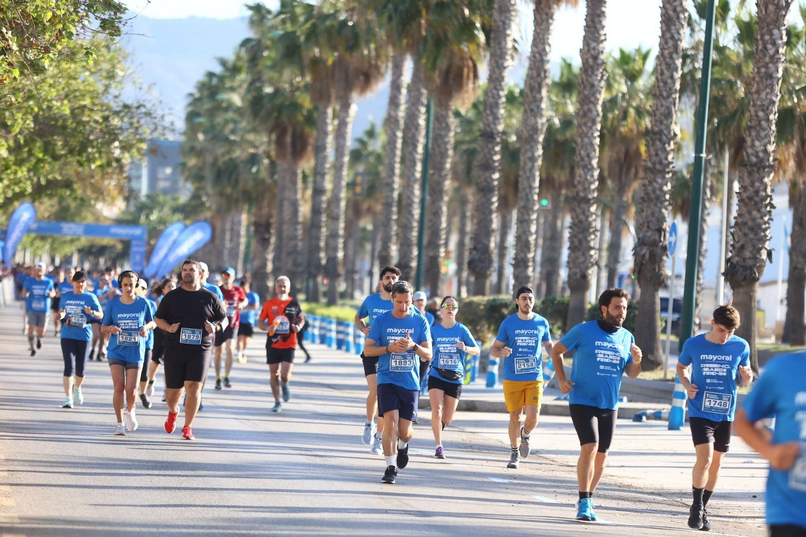 Las mejores fotos de la I Carrera Solidaria Mayoral de Málaga