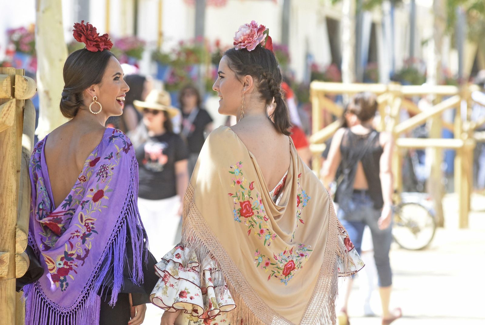El martes de la Feria de Córdoba, en imágenes.