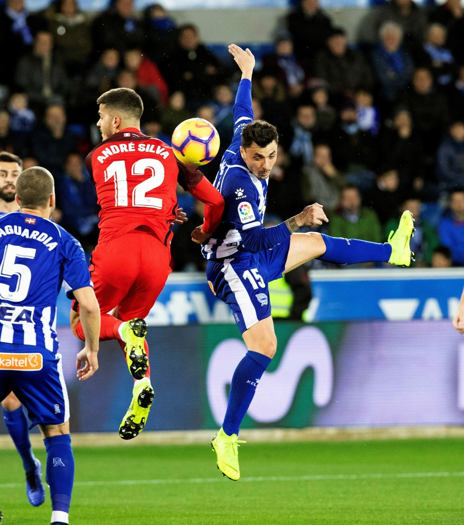Las imágenes del Alavés-Sevilla