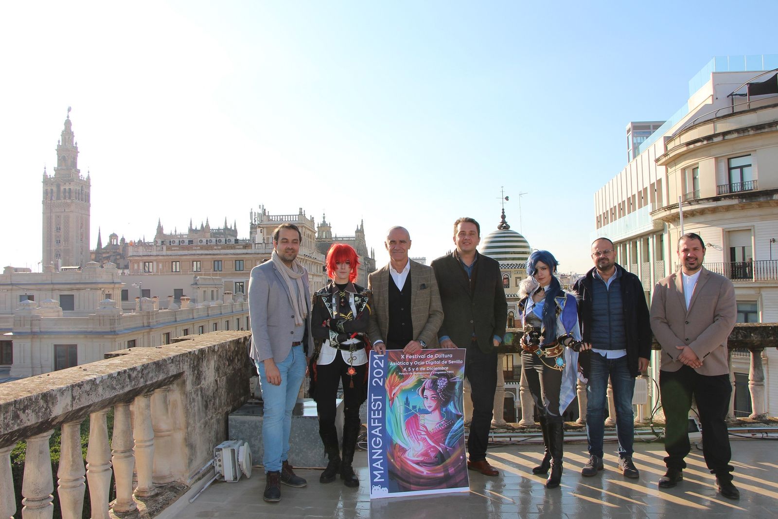 Presentación del Mangafest.