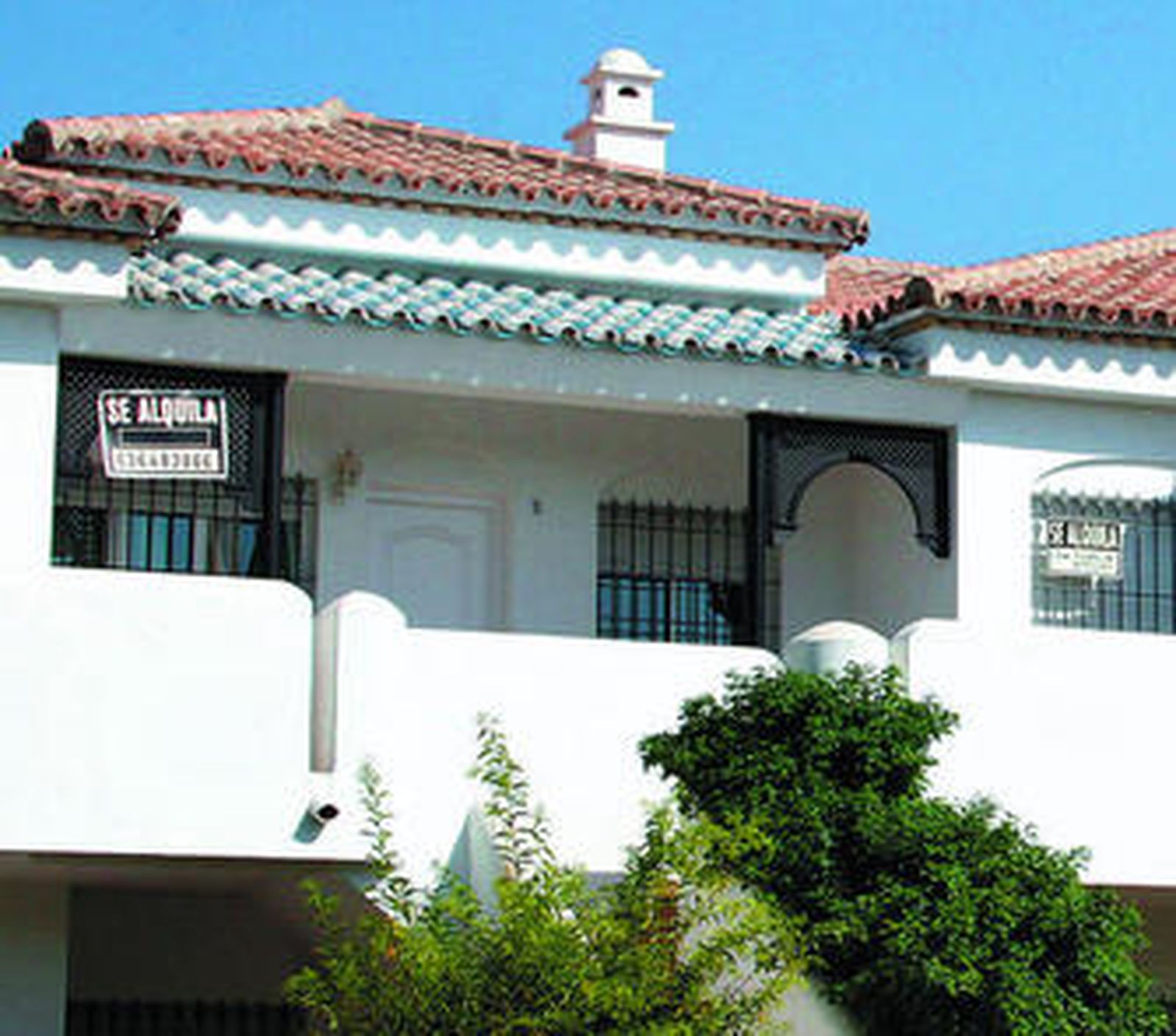 Viviendas en alquiler en la zona de La Barrosa, en el término municipal de Chiclana.