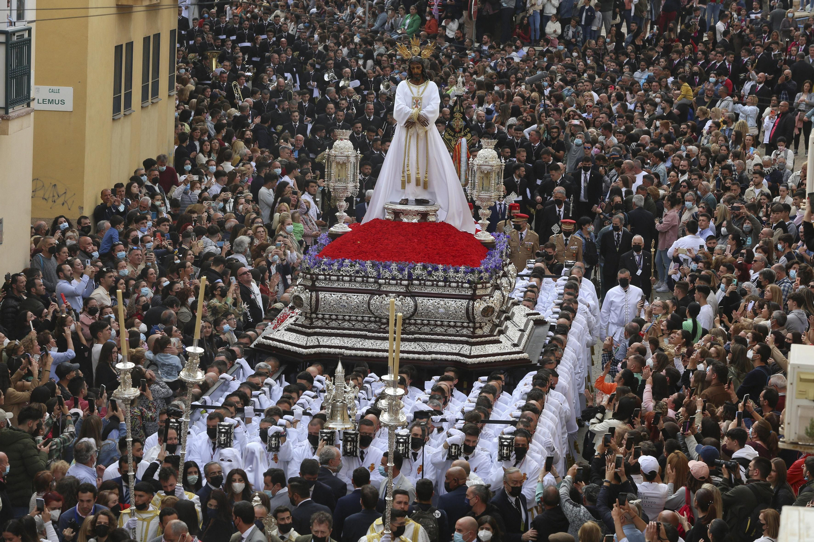 Las fotos del Cautivo, en el Lunes Santo de Málaga
