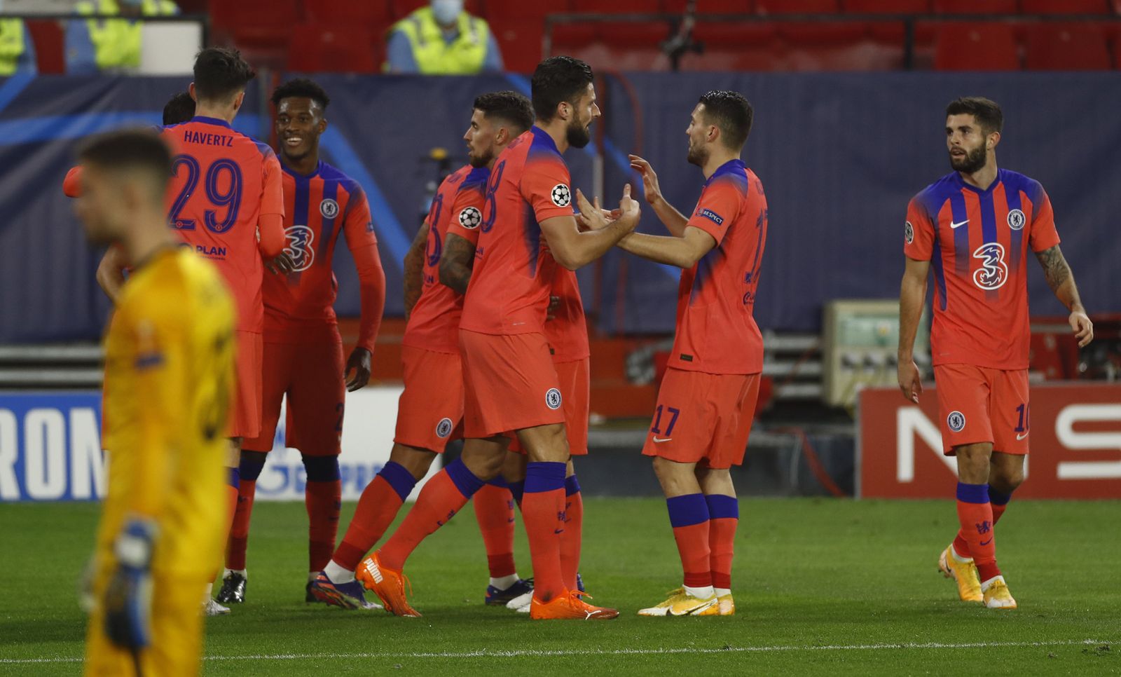 Las imágenes del Sevilla-Chelsea