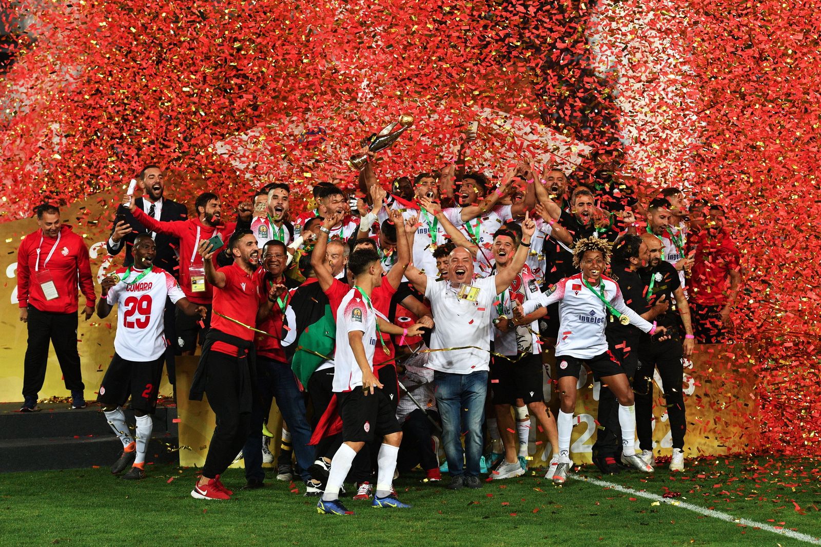 Celebración del Wydad marroquí