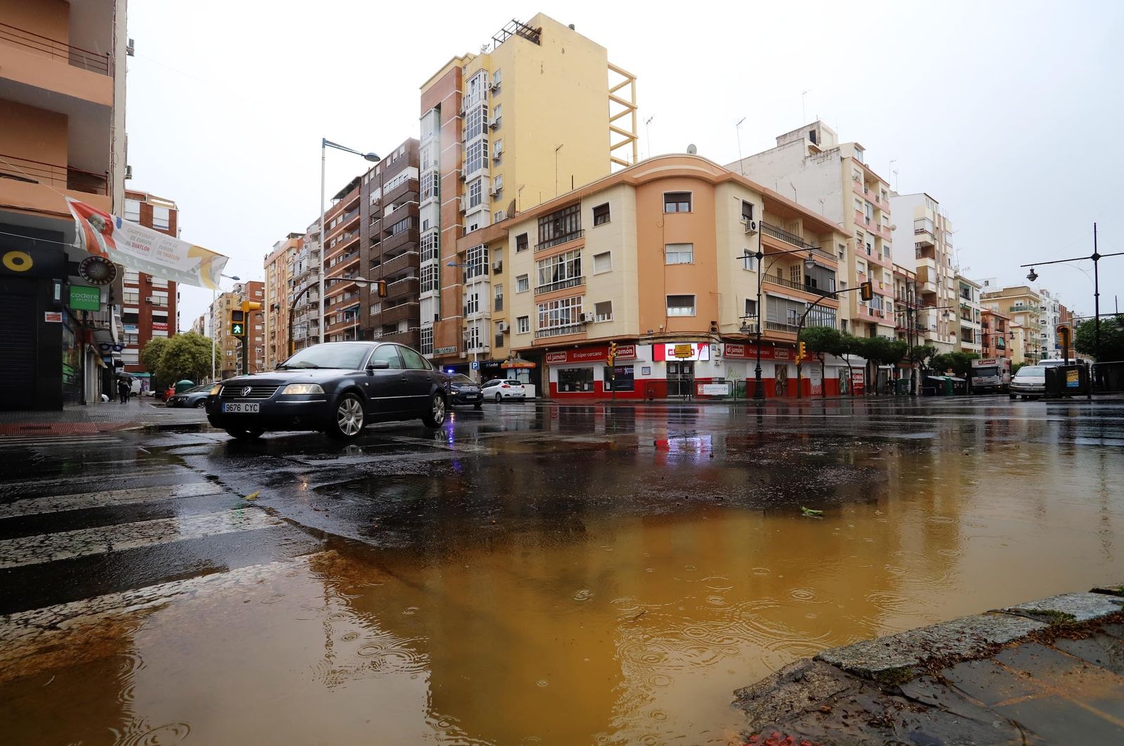 Tarde de lluvia en imágenes